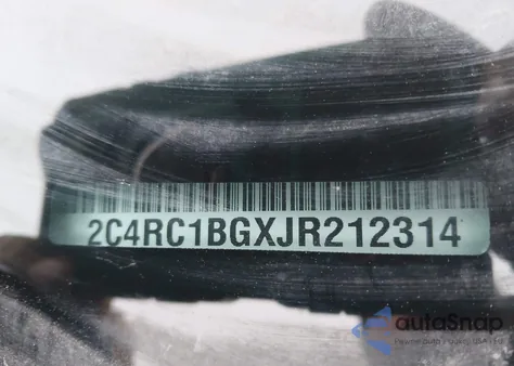 2018 Chrysler Pacifica Touring L from USA, damaged, VIN 2C4RC1BGXJR212314